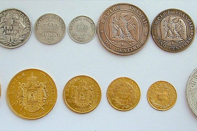 III. Napóleon – a Latin Monetáris Unió, teljes forgalmi sora