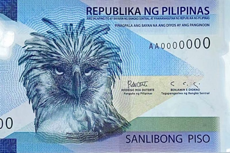 II. világháborús nemzeti hősök helyett, egy majomevő sas lesz látható a Fülöp-szigeteki 1000 pesós bankjegyen!