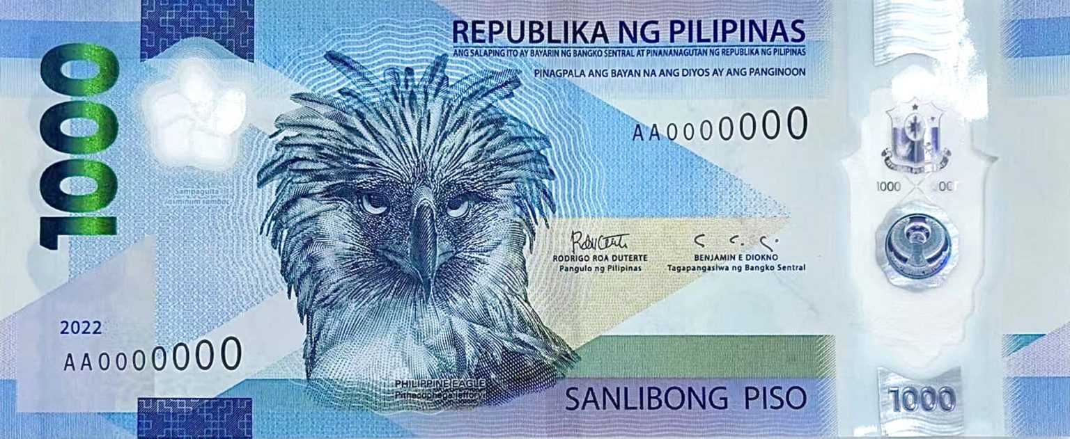 II. világháborús nemzeti hősök helyett, egy majomevő sas lesz látható a Fülöp-szigeteki 1000 pesós bankjegyen!