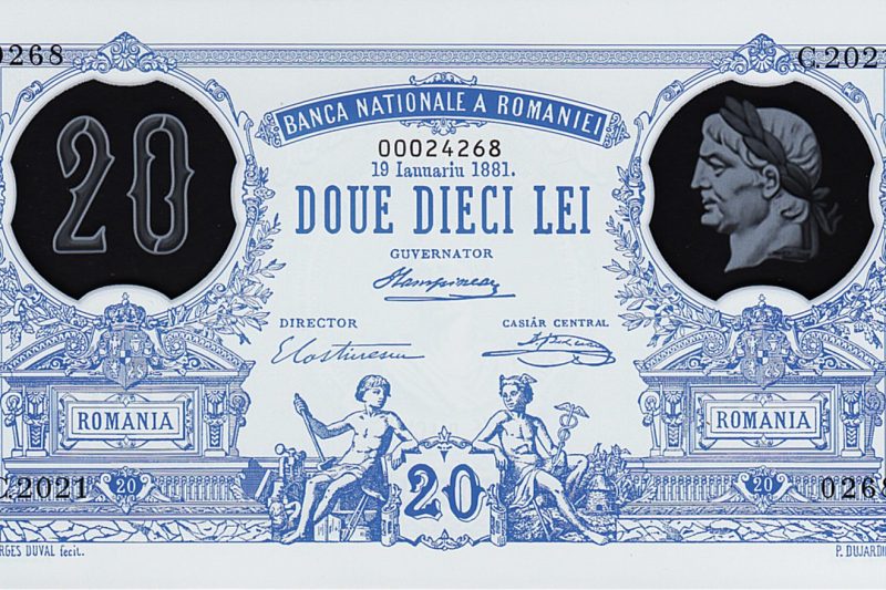 A Román Nemzeti Bank replika bankjegyet hozott forgalomba, numizmatikai gyűjtők részére