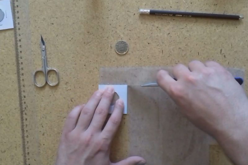 Érme tartó ablakos papír tasak készítése házilag ( videó )
