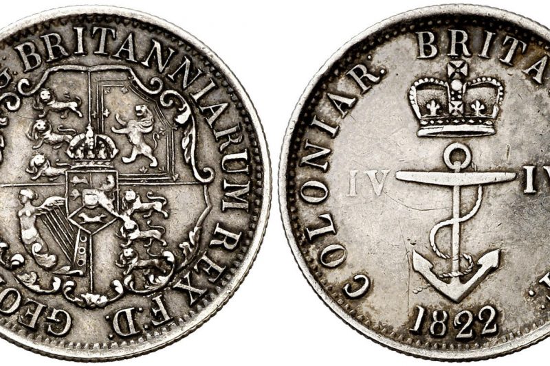 Egy kevésbé ismert brit gyarmati pénz, a horgonypénz ( anchor coin ) története