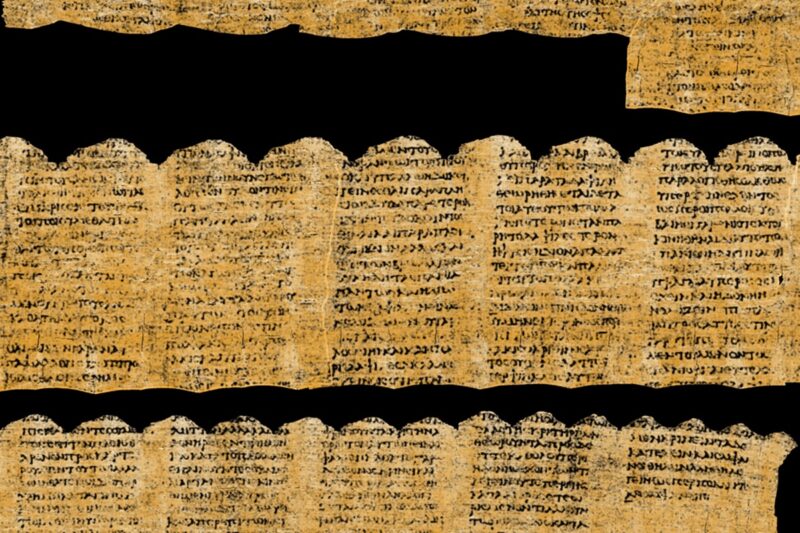 A mesterséges intelligencia, kibontás nélkül elolvasott egy elszenesedett papirusztekercset, amit lehetetlen lett volna kinyitni!