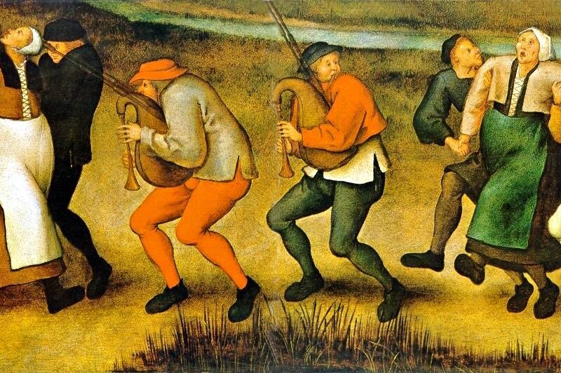 Létezett a középkorban egy rejtélyes kór, amitől halálra táncolták magukat az emberek!